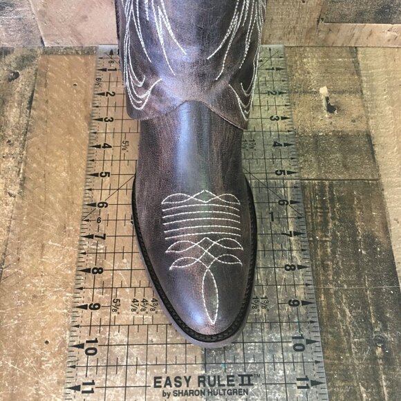 Old Gringo OG Brown Ankle Cowboy Boots Booties Womens 7.5 B - Picture 3 of 12